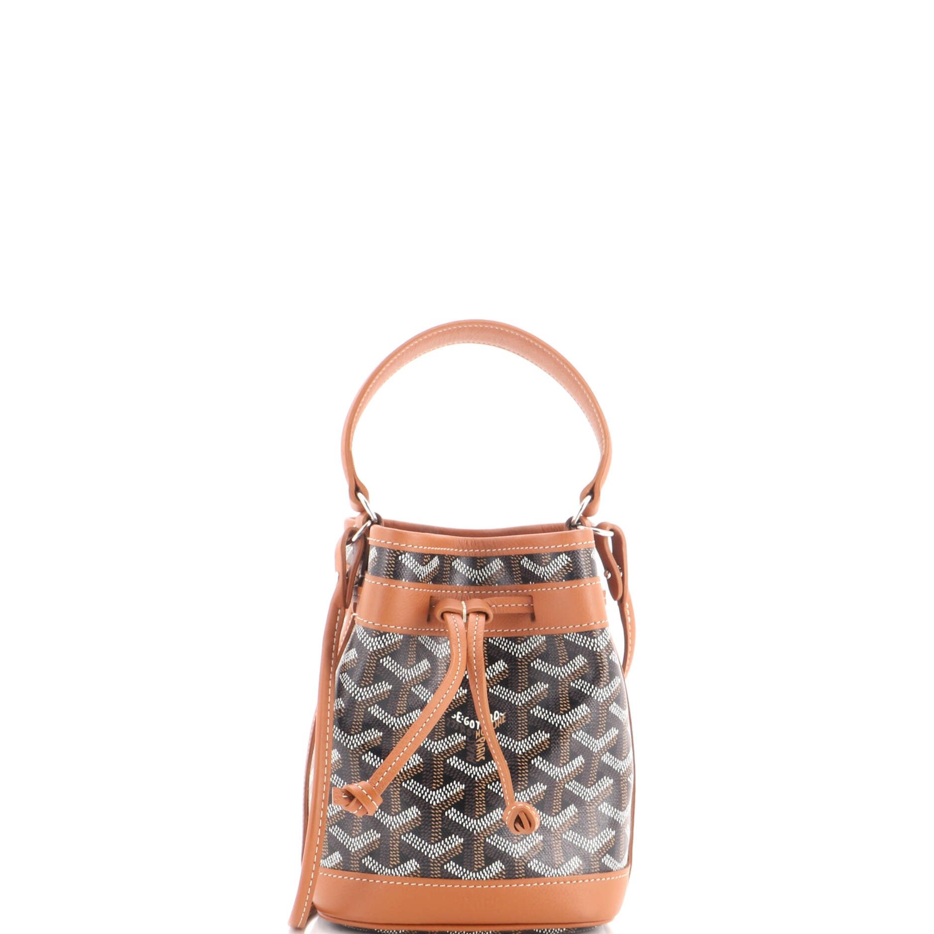 Petit Flot Bucket Bag Coated Canvas Mini