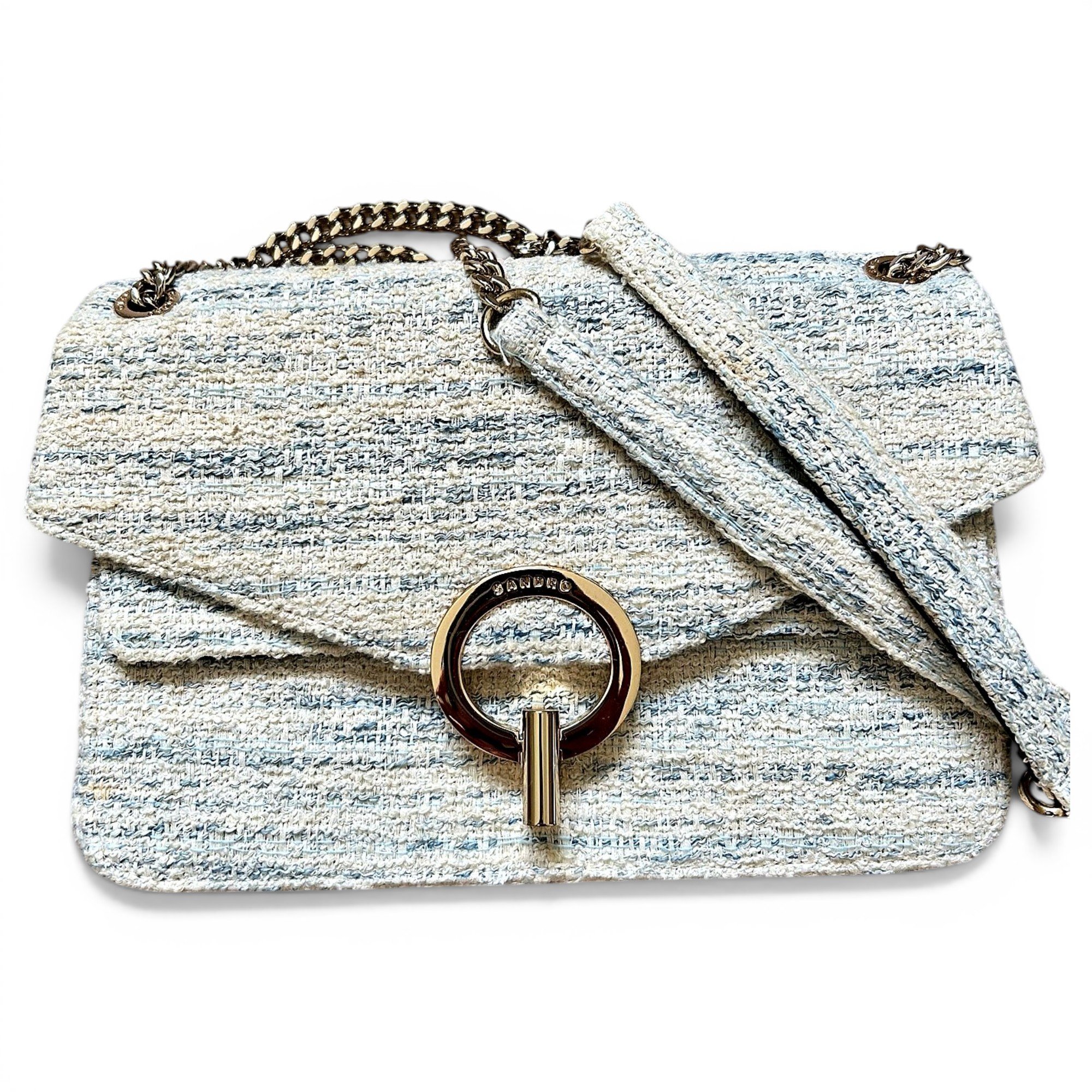 Yza tweed handbag
