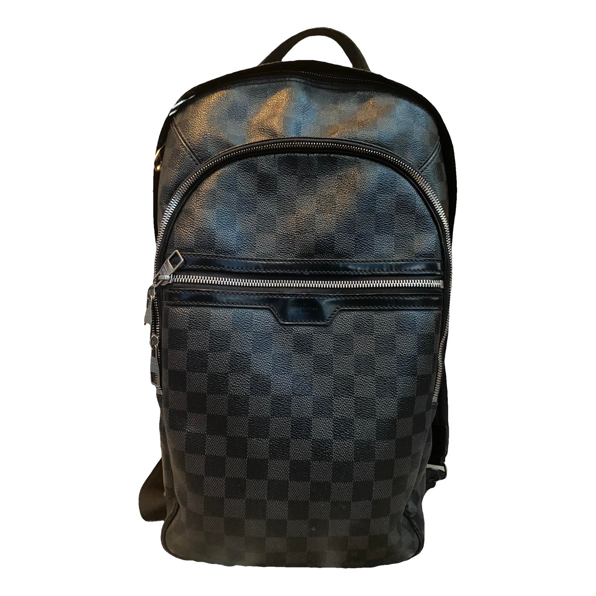 Leather backpack