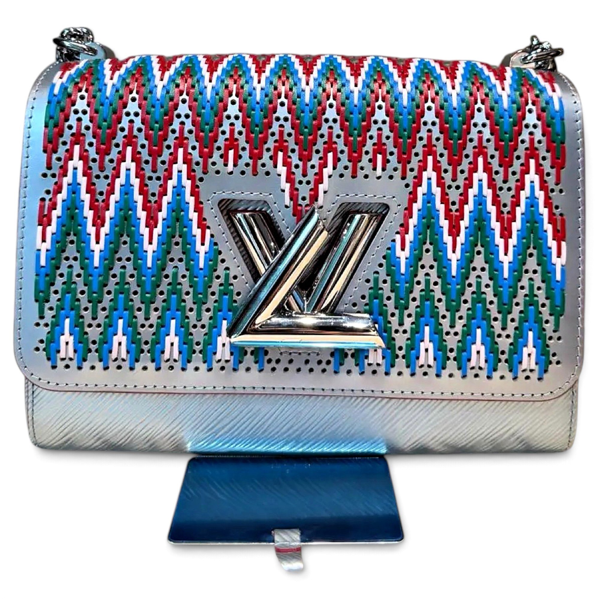 Twist leather crossbody bag