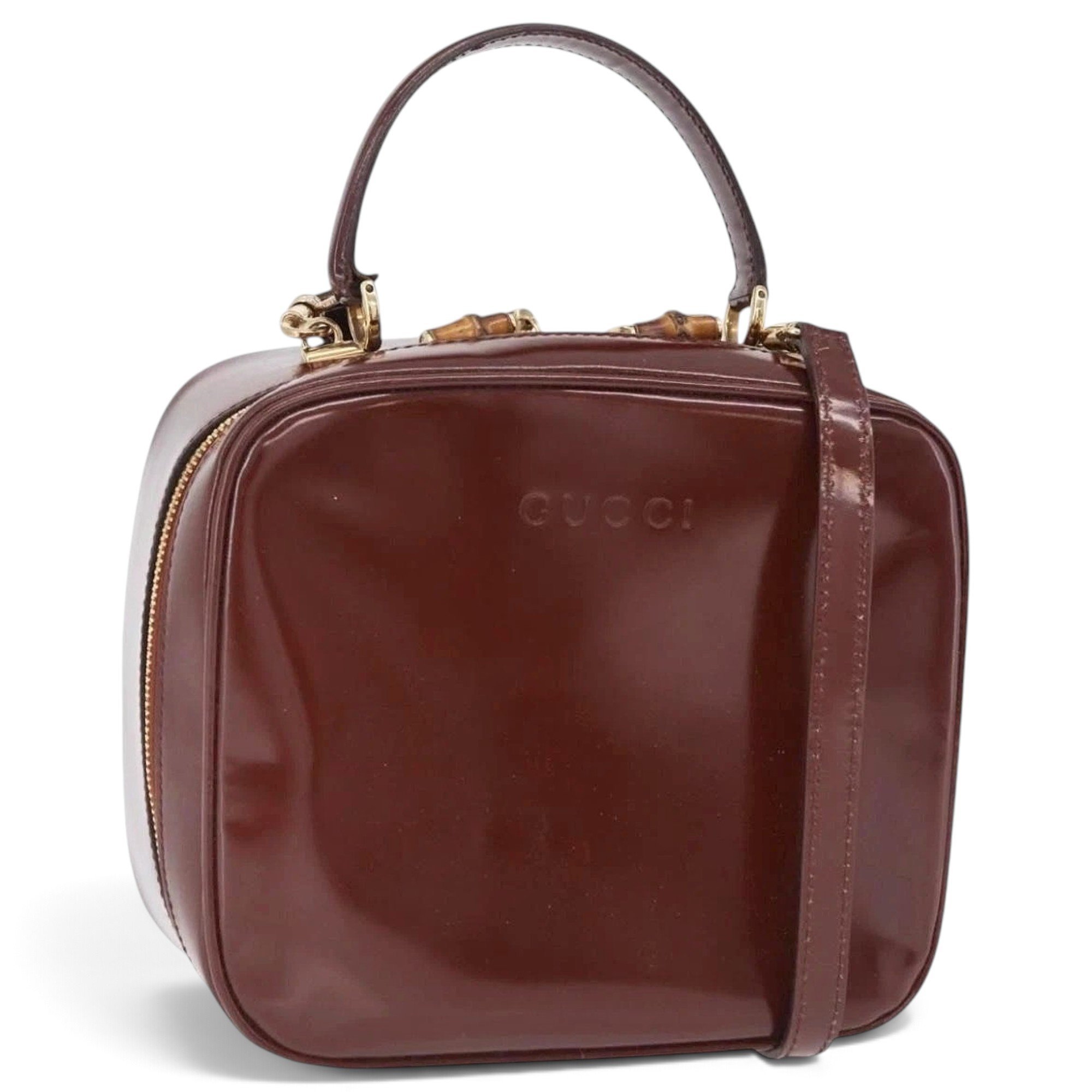 Leather handbag
