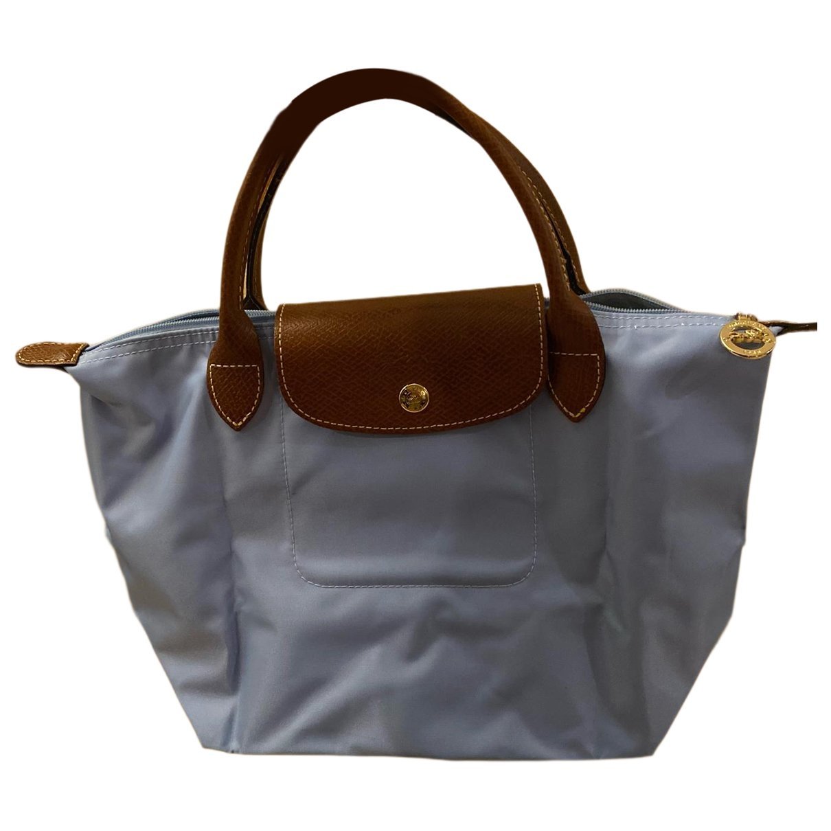 Longchamp Pliage leather handbag