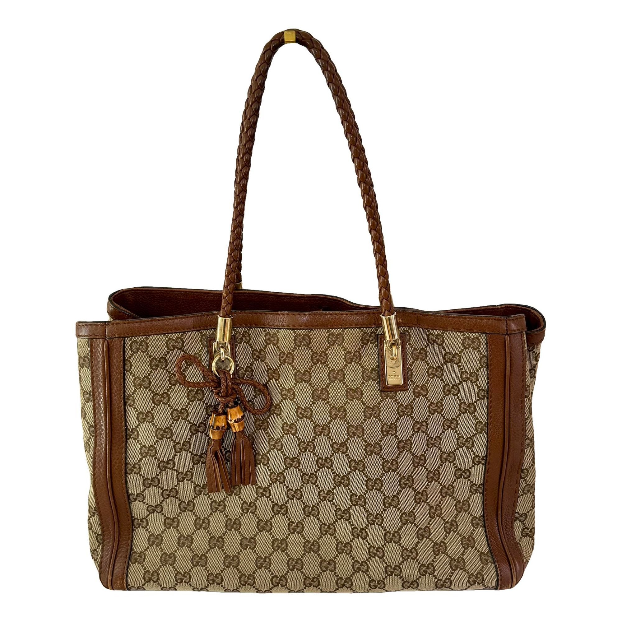 Bella leather tote
