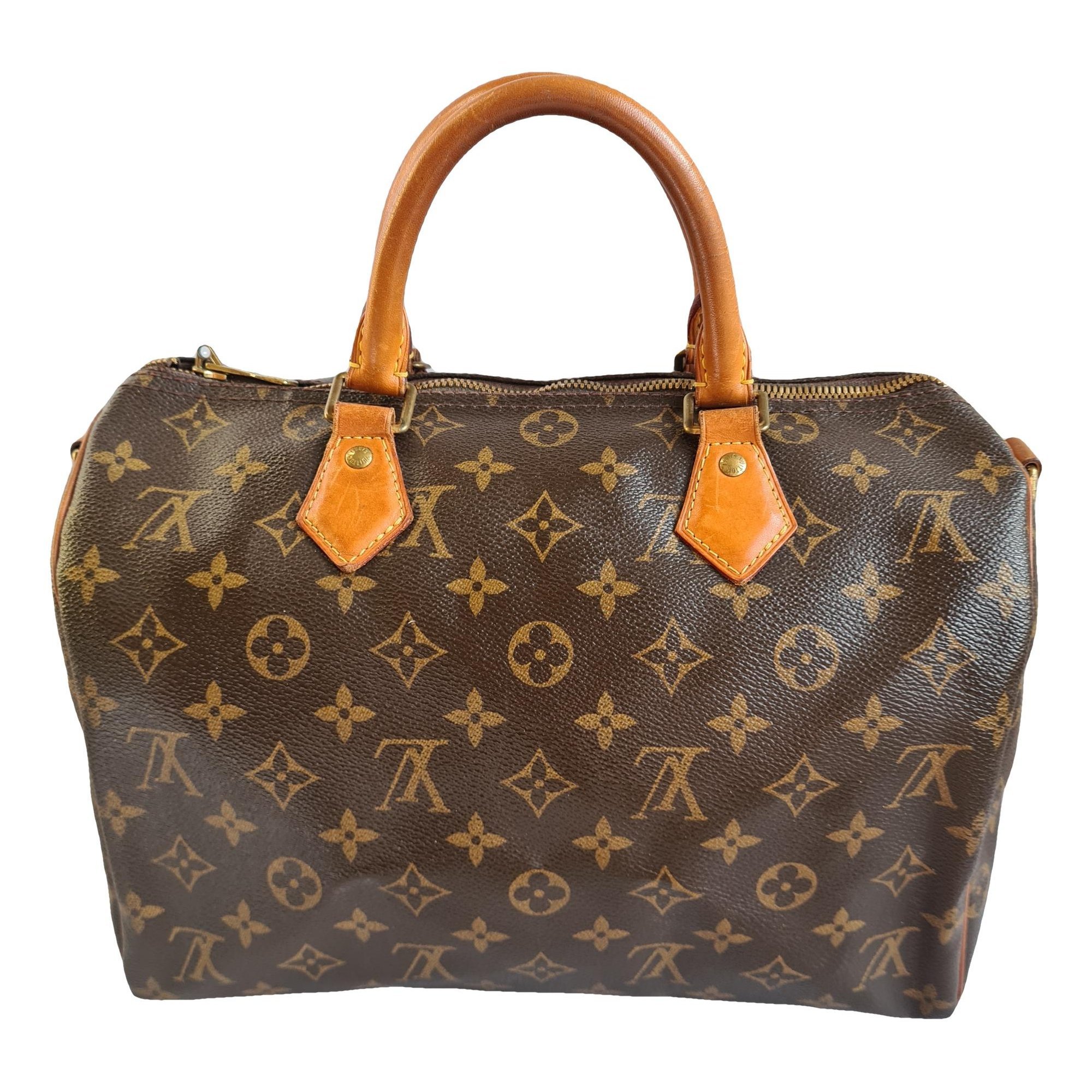 Speedy Bandoulière leather handbag