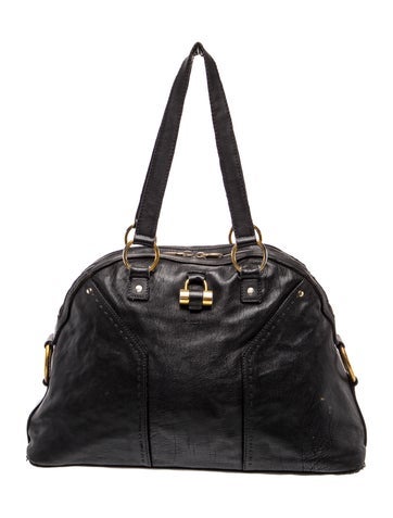 Leather Top Handle Bag