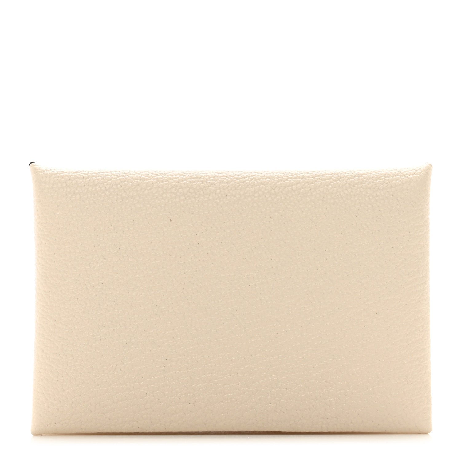 Hermes Chevre Mysore Verso Calvi Card Case Nata Quebracho