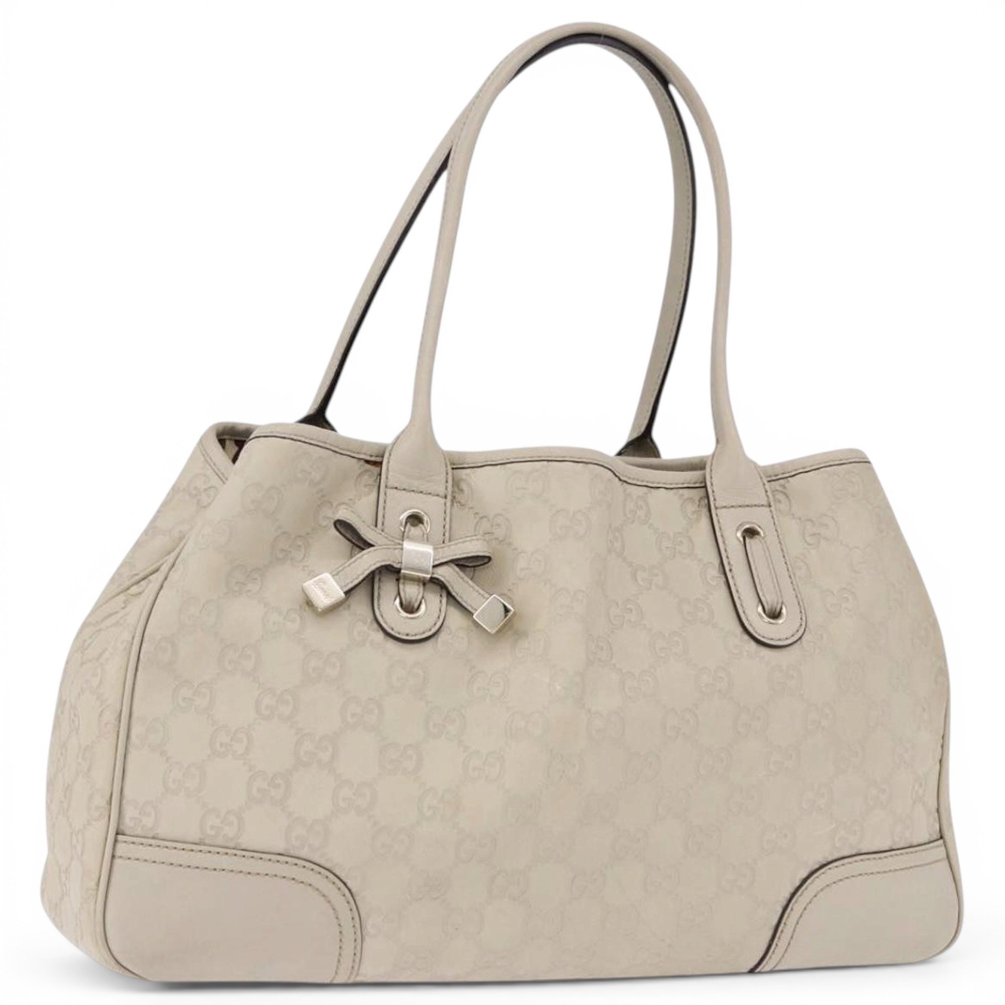 Leather tote