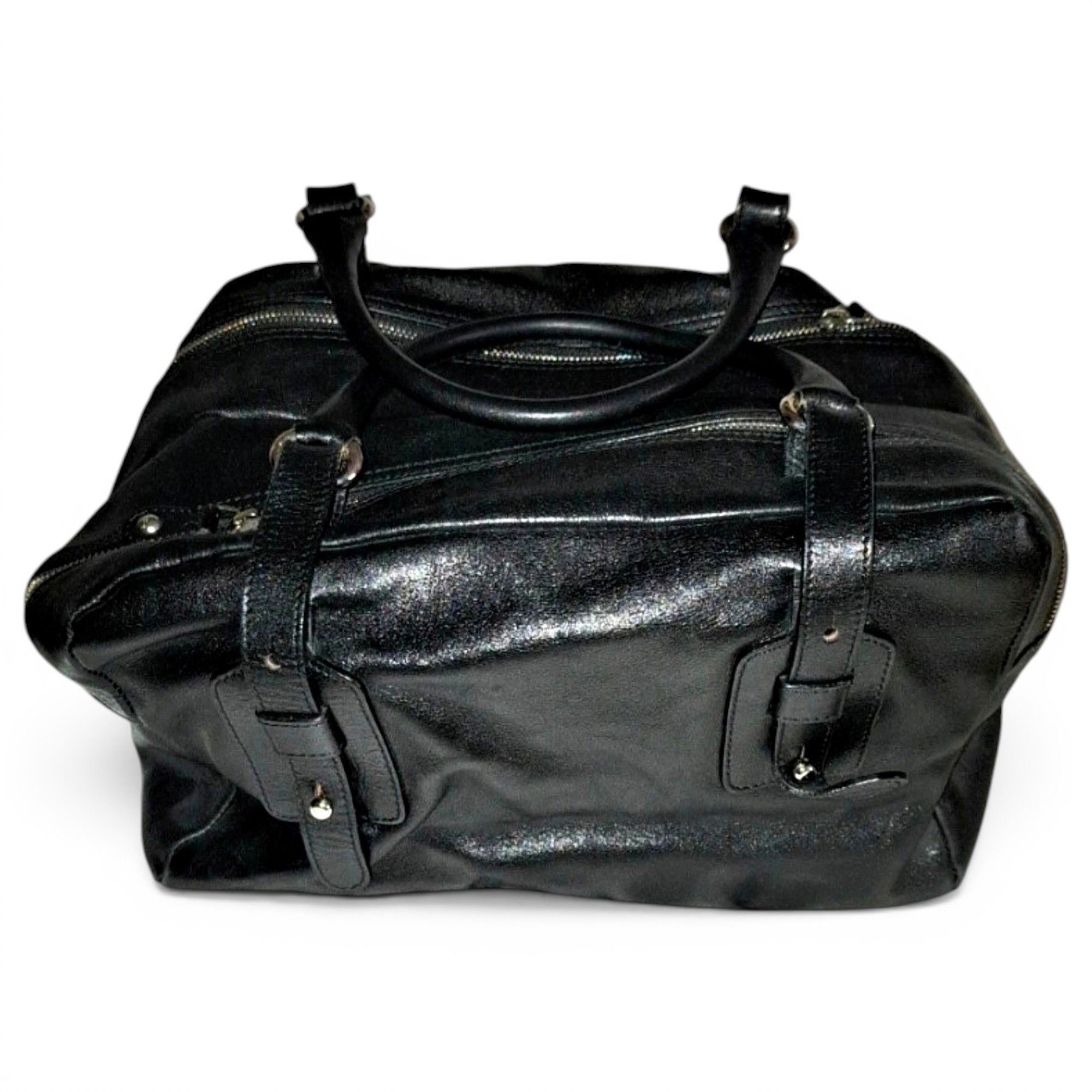 Leather handbag