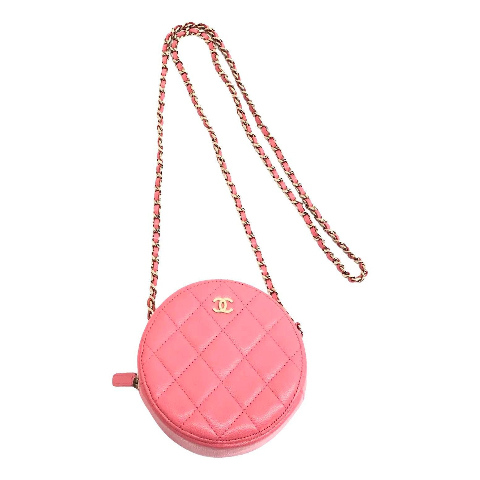 Vanity leather handbag