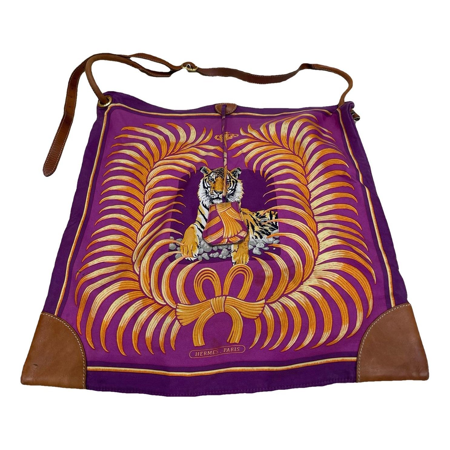 Silk handbag