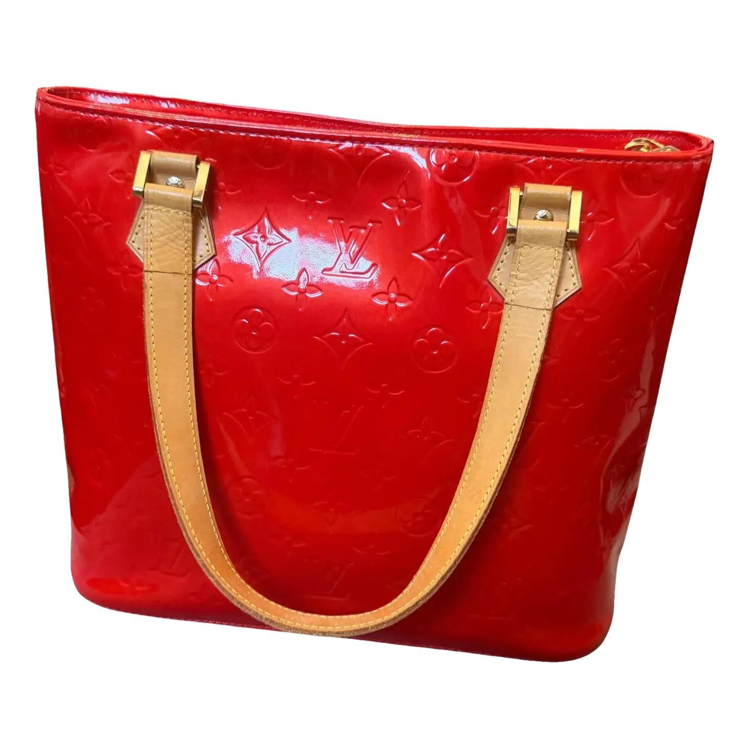 Houston patent leather tote