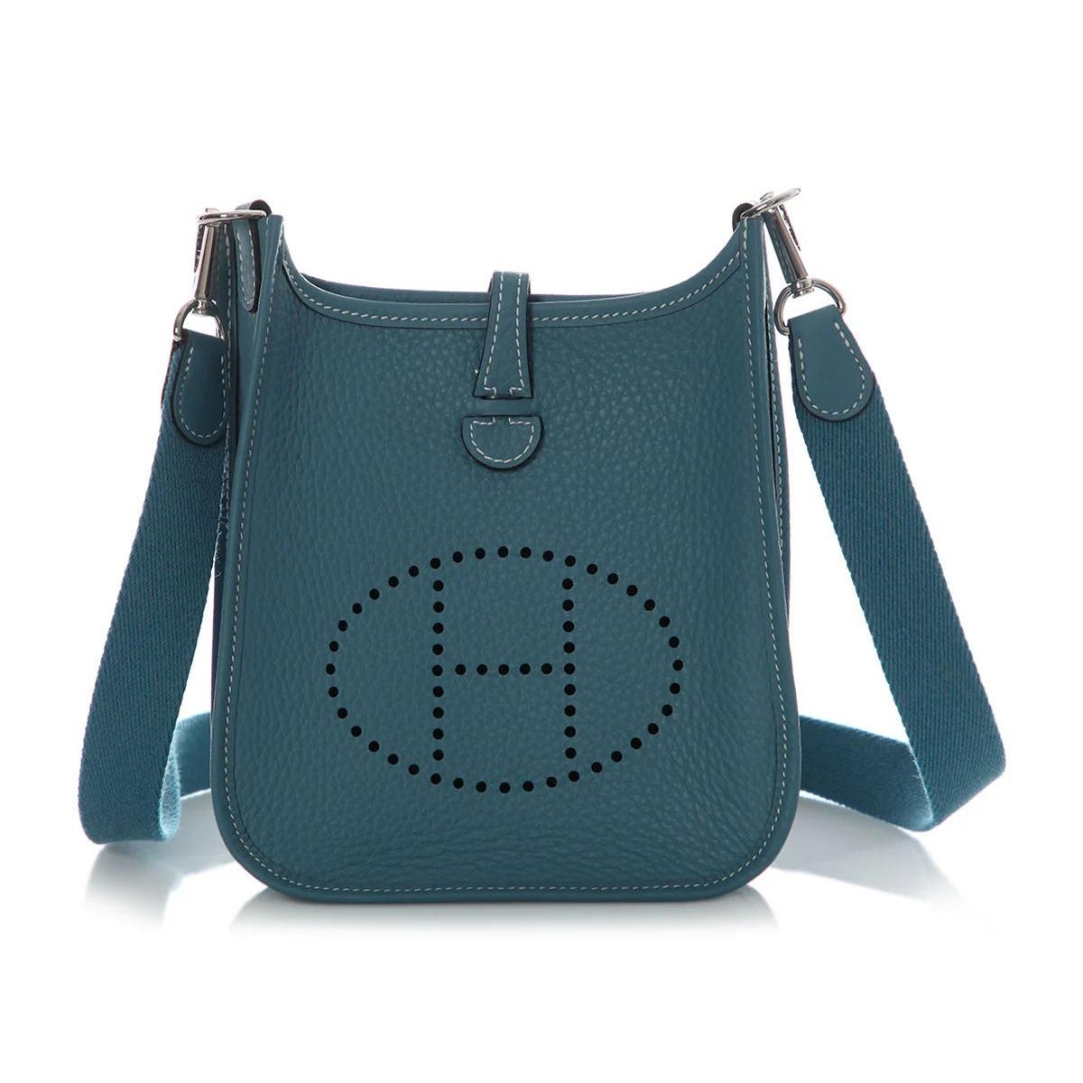 Mini Evelyne leather crossbody bag