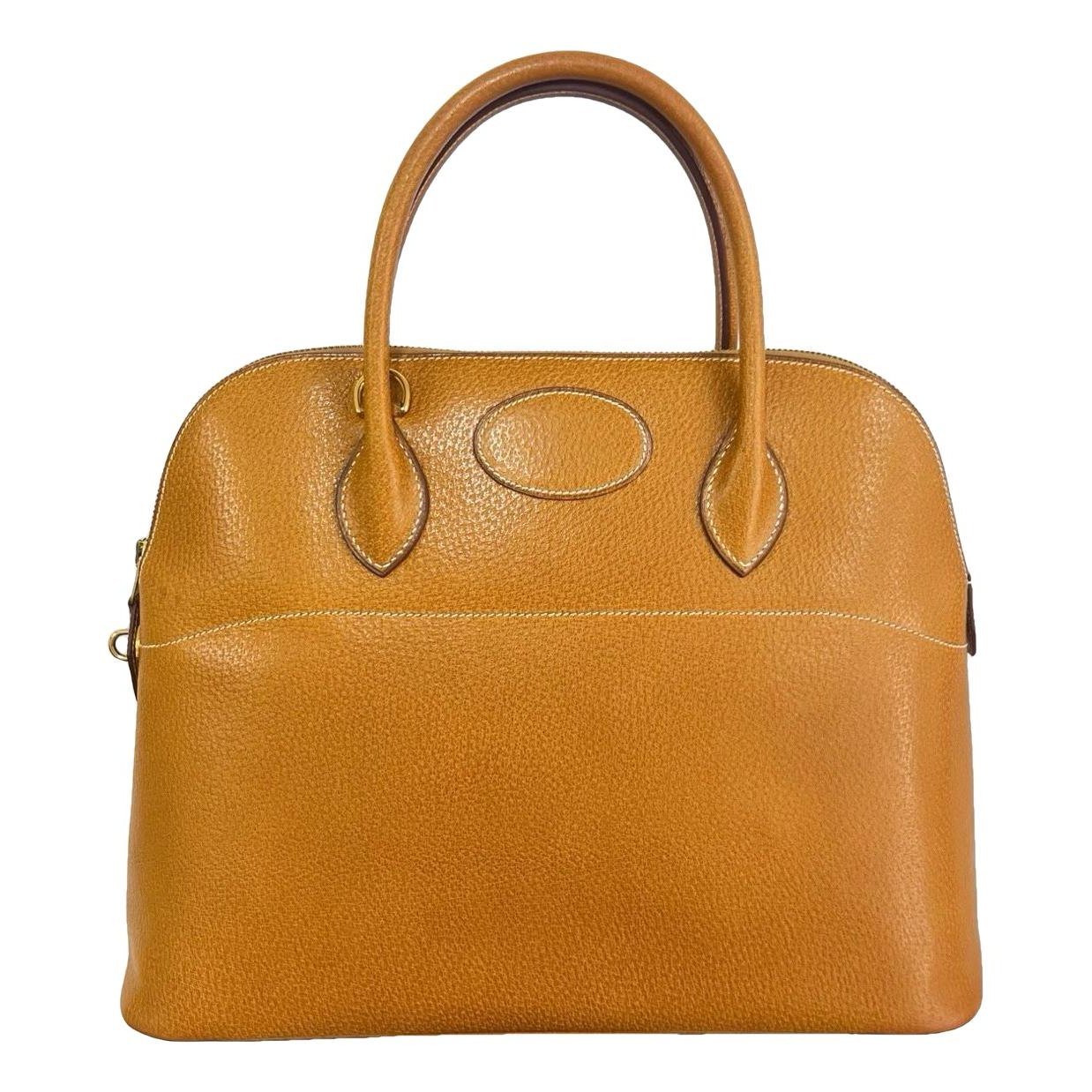 Bolide leather handbag