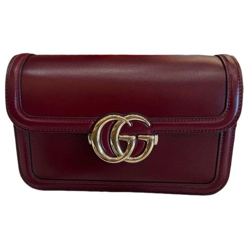 GG Marmont Chain Flap leather crossbody bag