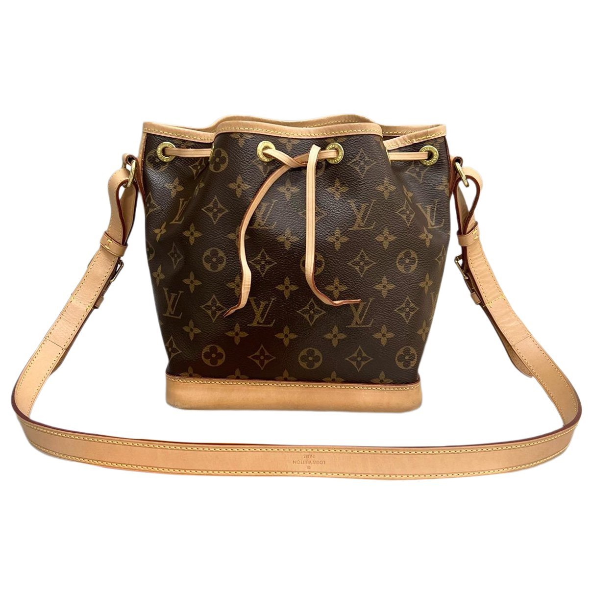 Nano Noé leather handbag