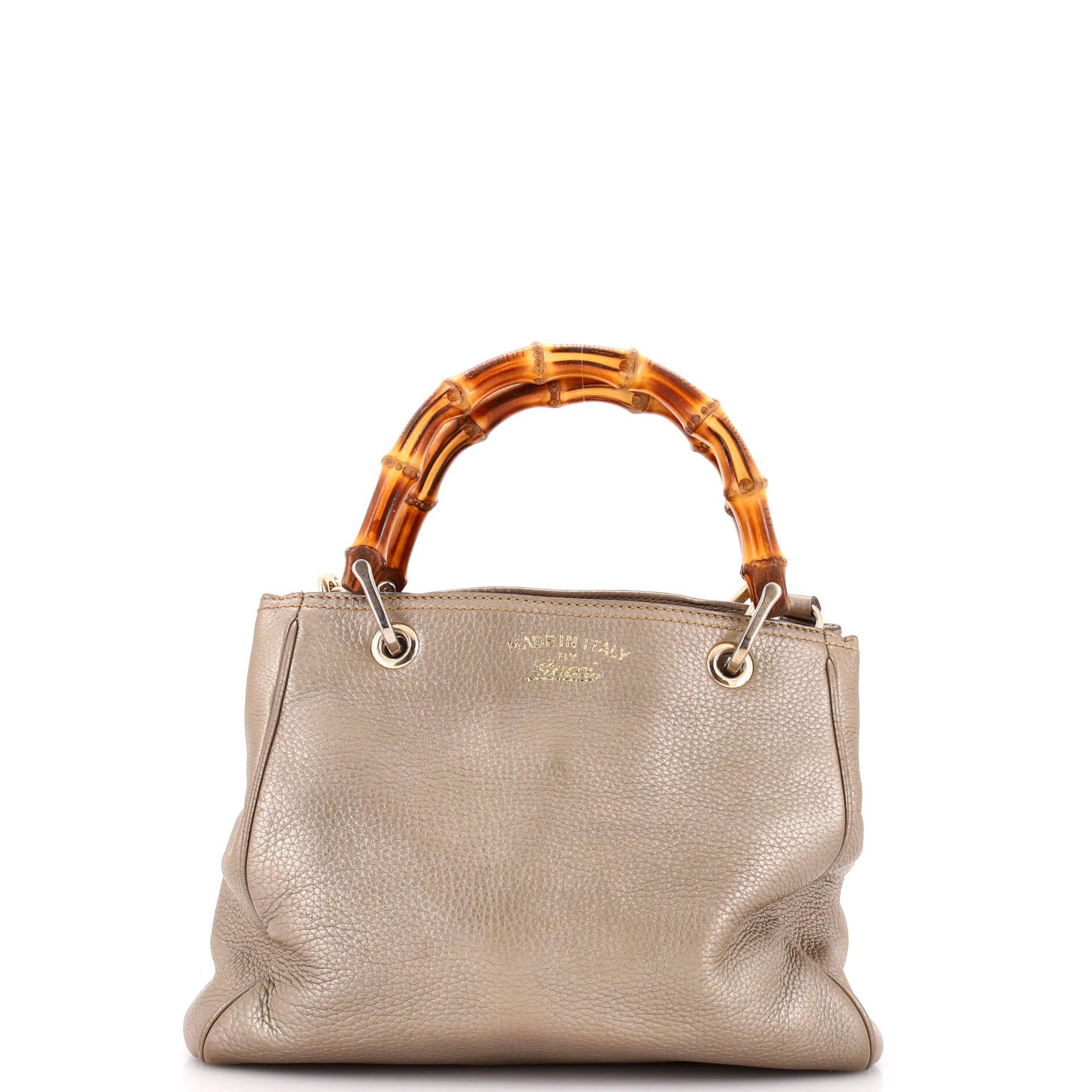 Leather tote