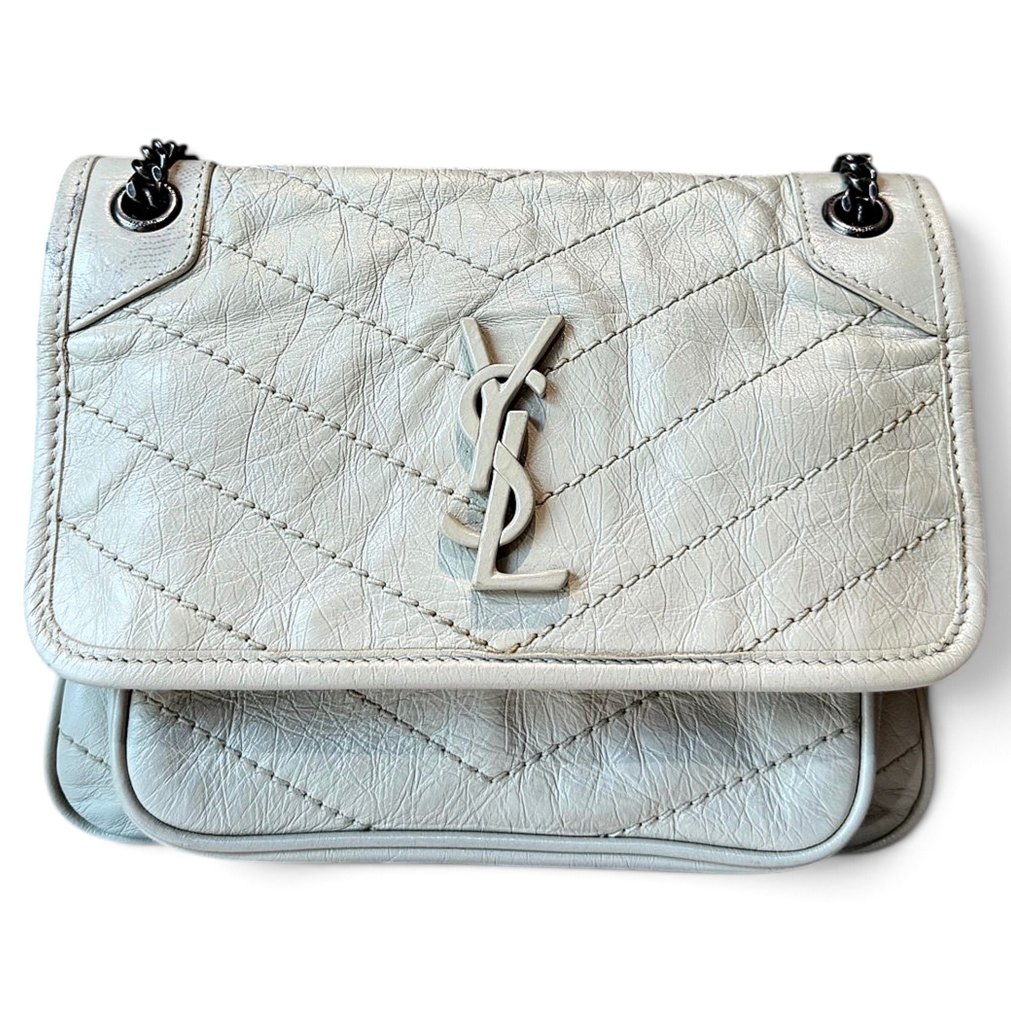 Niki leather crossbody bag