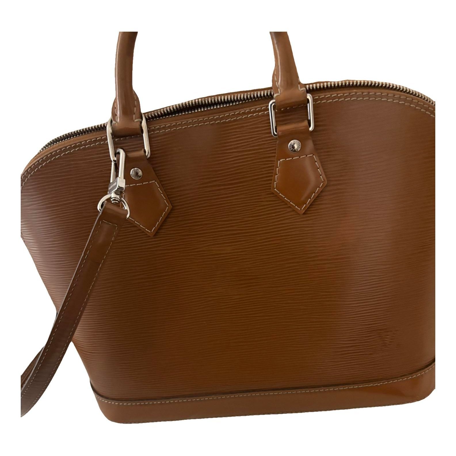 Alma leather handbag