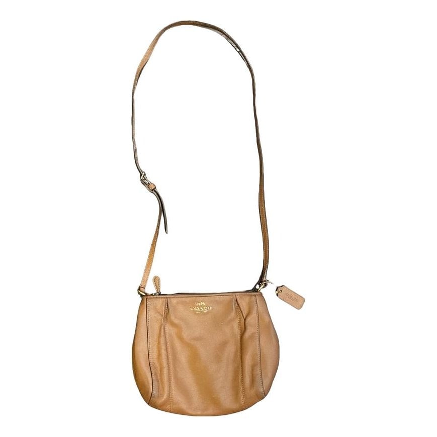 Leather crossbody bag