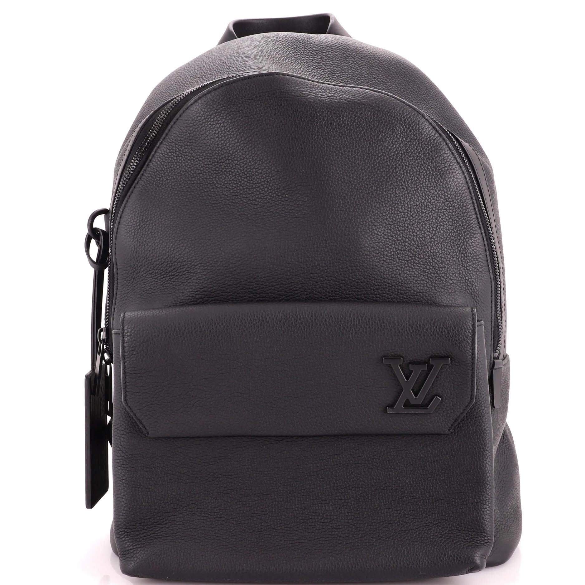 Leather backpack
