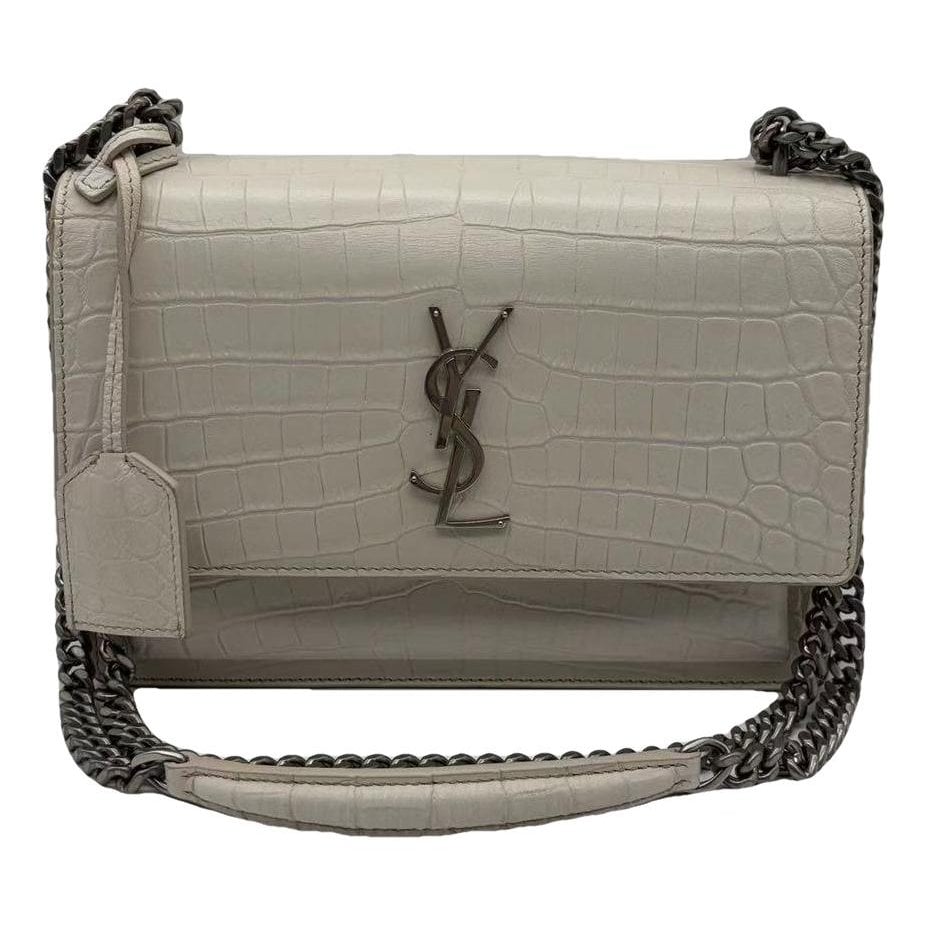 Sunset leather handbag
