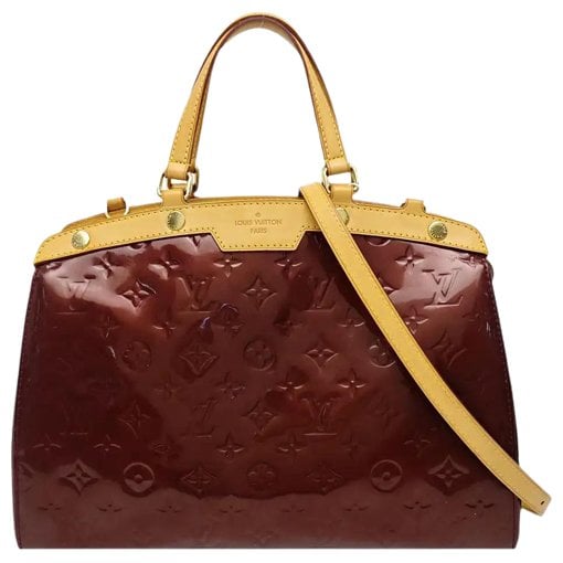 Bréa patent leather handbag