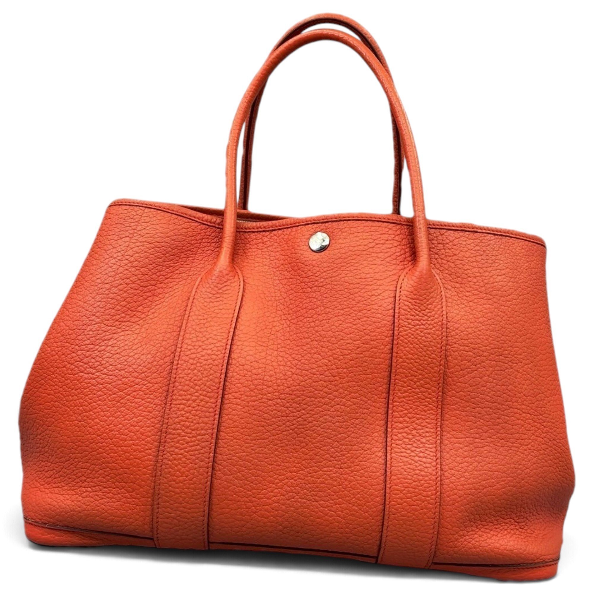 Garden Party leather handbag