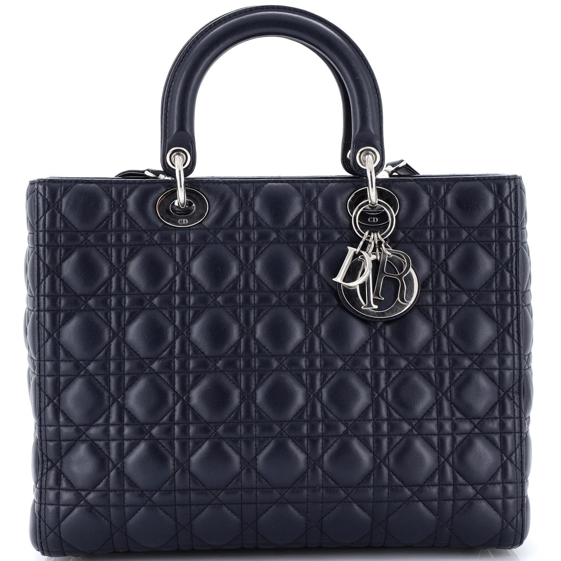 Leather tote