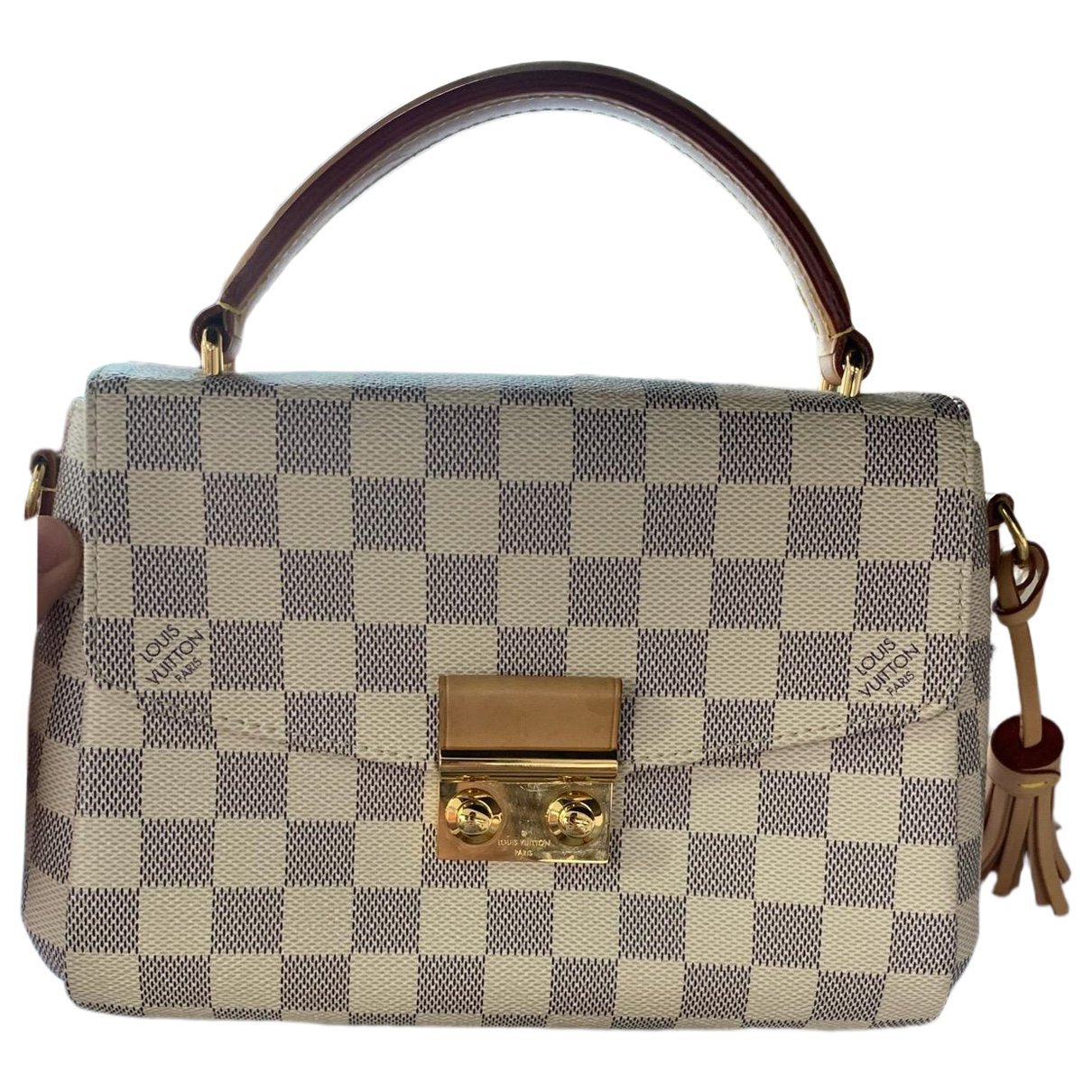 Croisette leather handbag