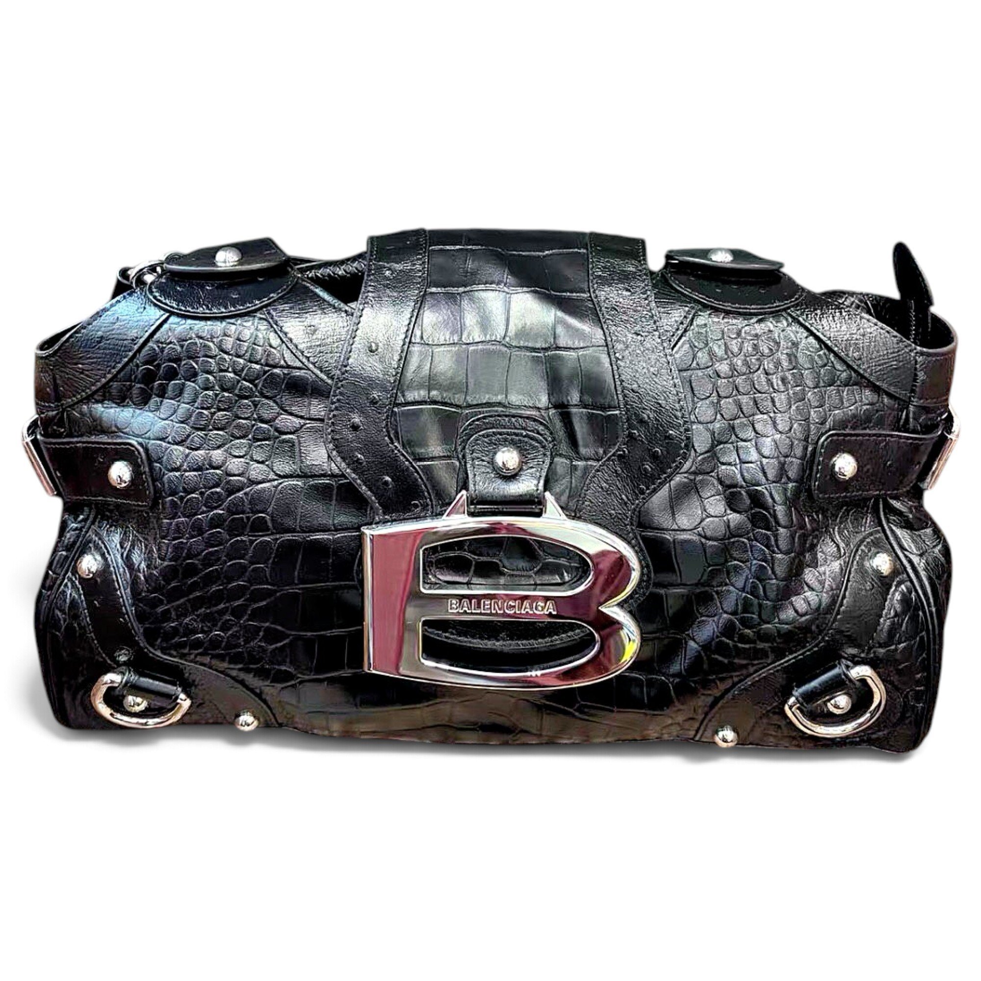 Leather handbag