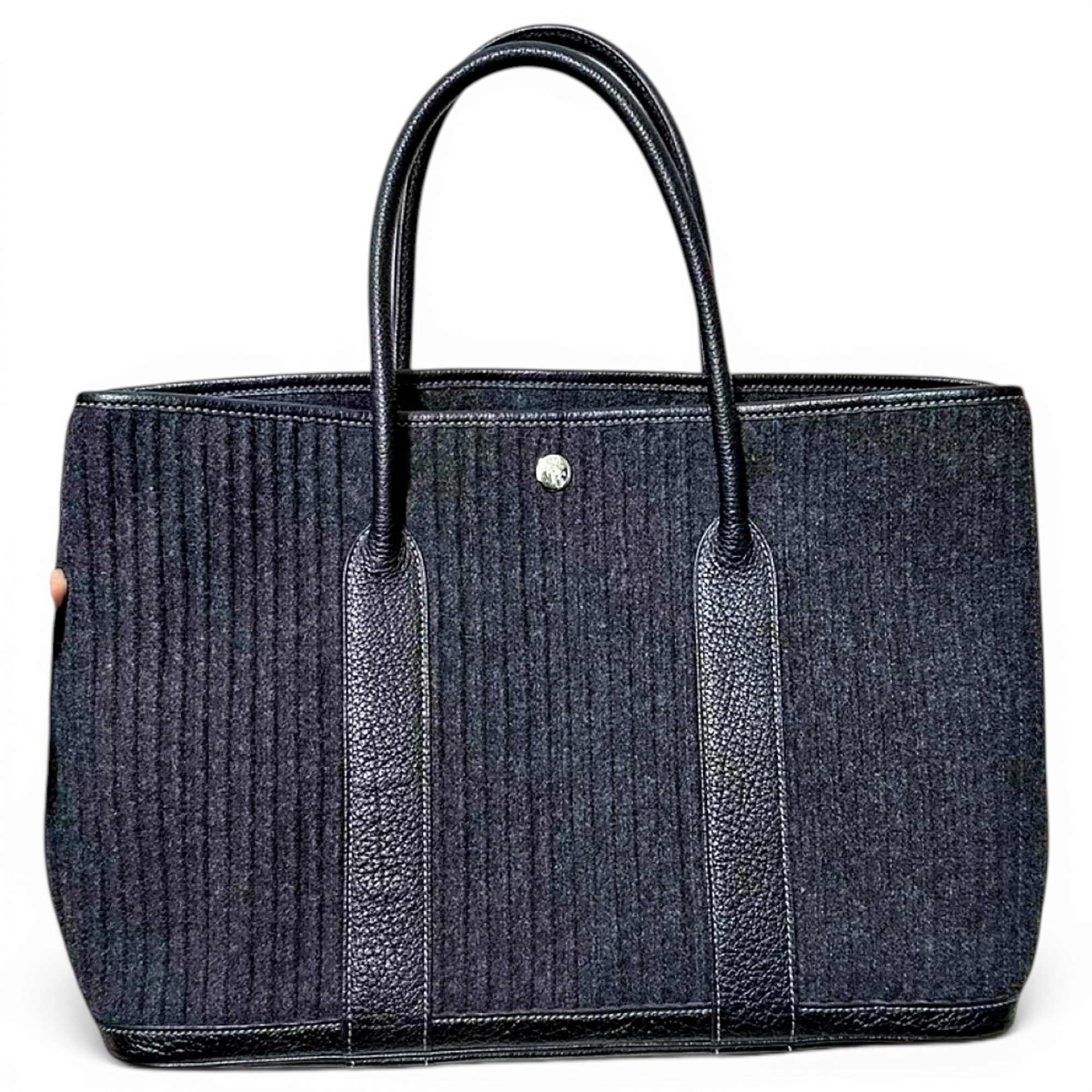 Garden Party wool tote