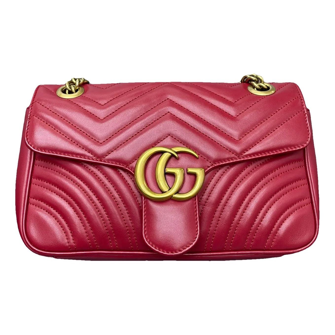 GG Marmont Flap leather crossbody bag