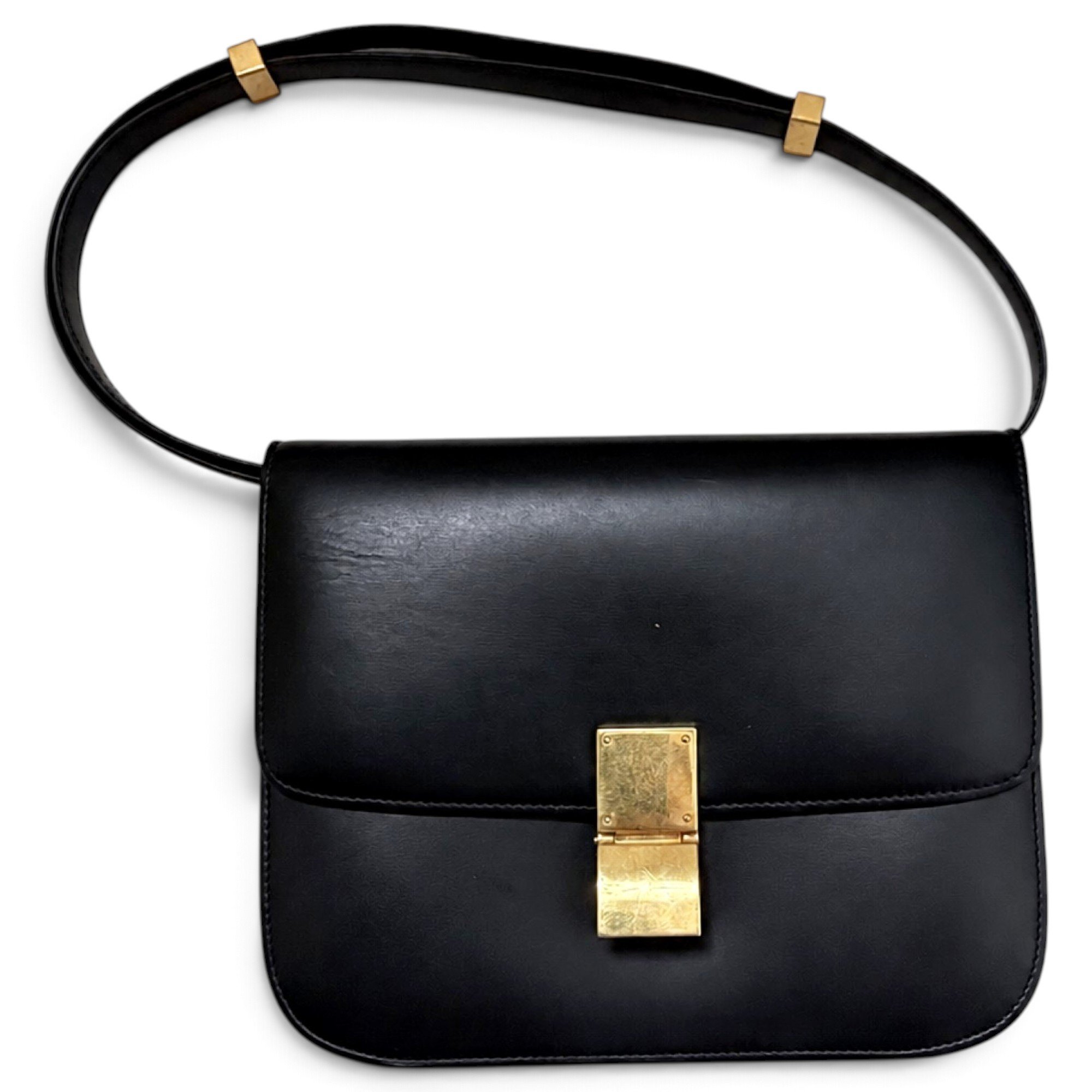 Classic leather handbag