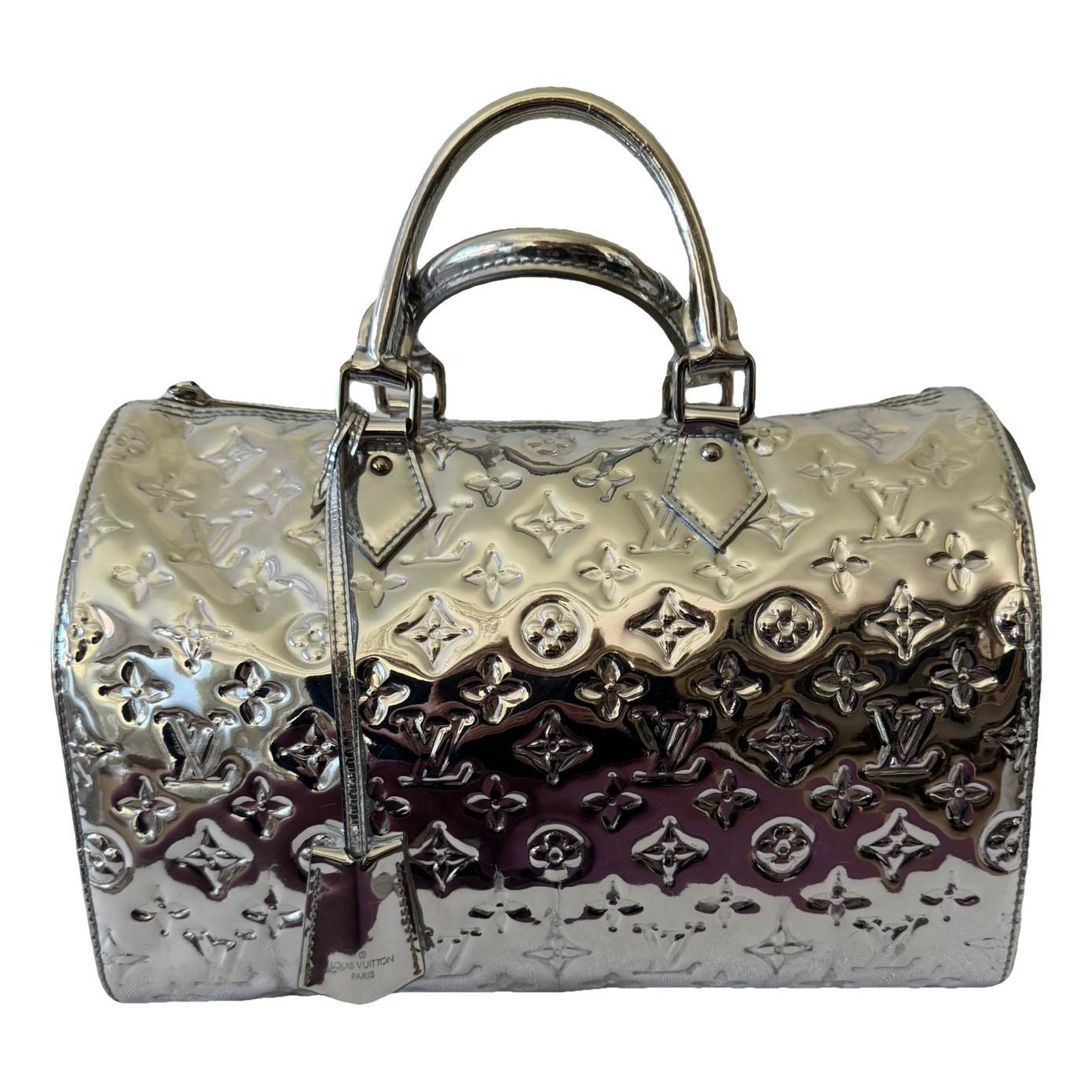 Speedy leather handbag
