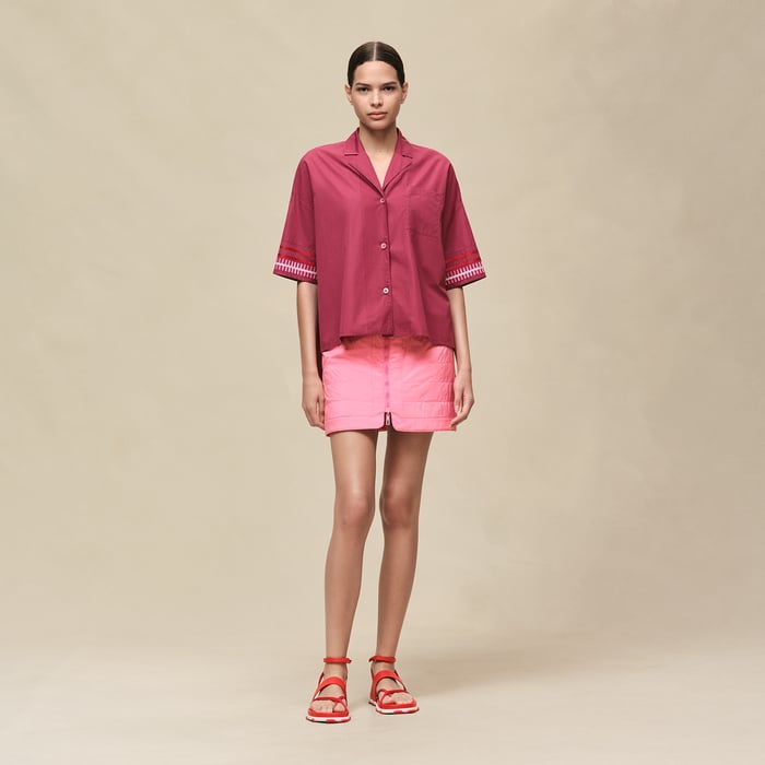 Embroidered Beach Tunic