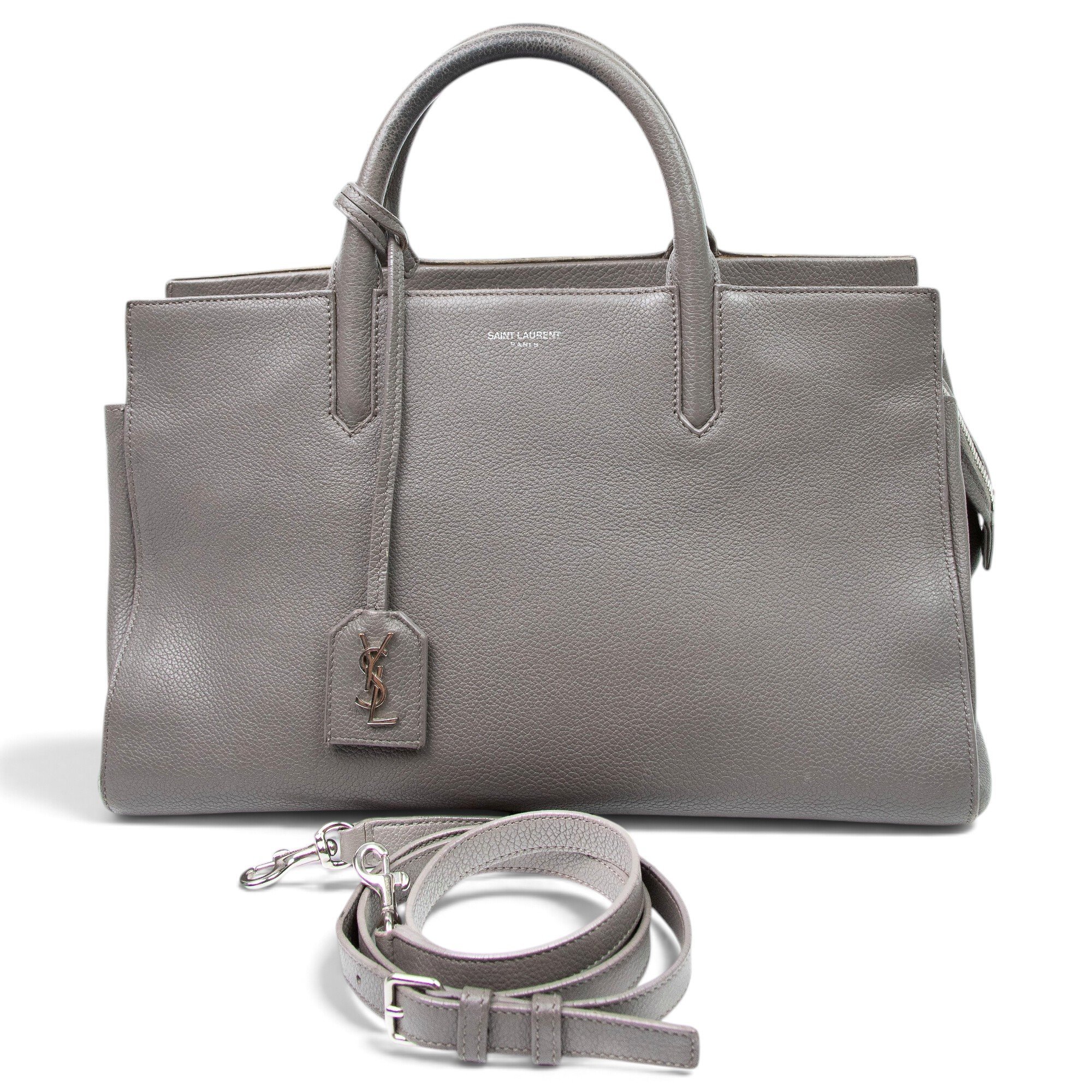 Cabas Rive Gauche leather handbag