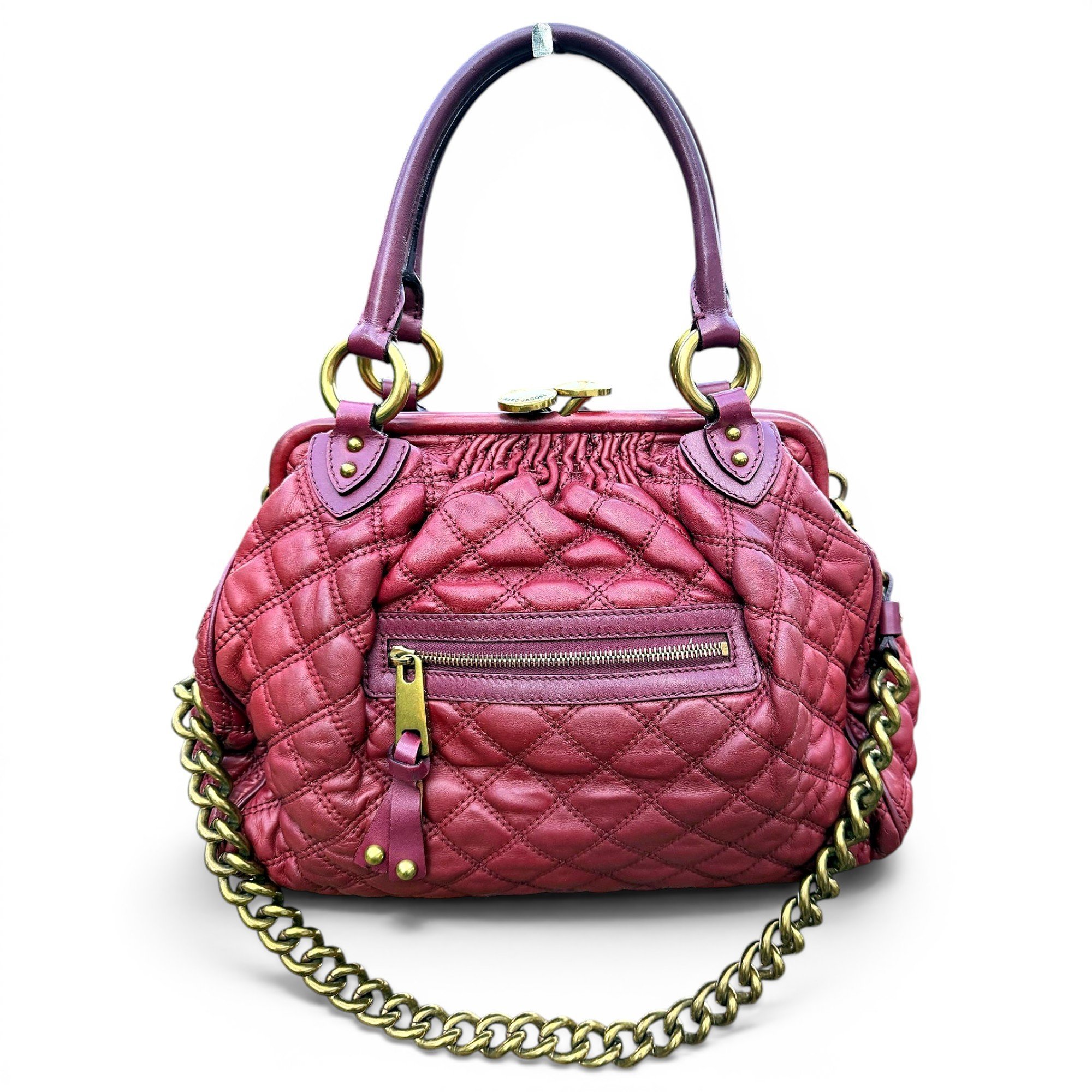 Stam leather handbag