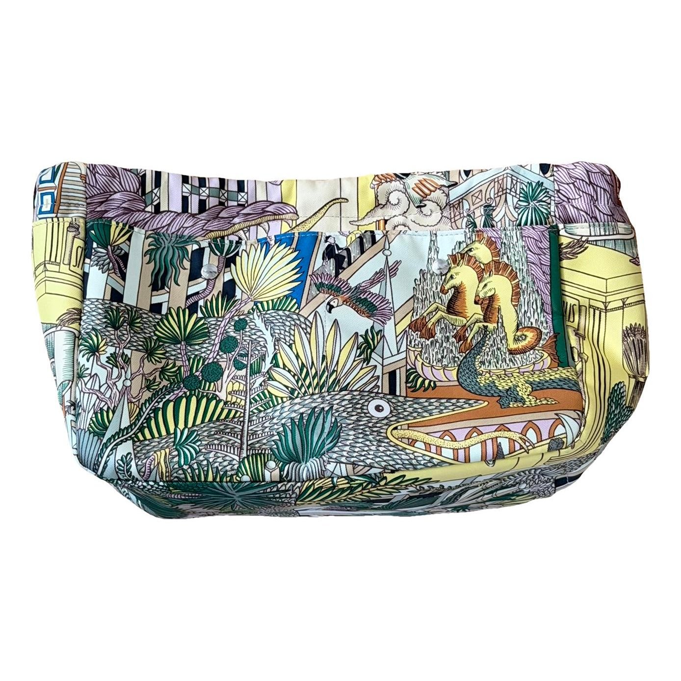 Fourbi silk clutch bag