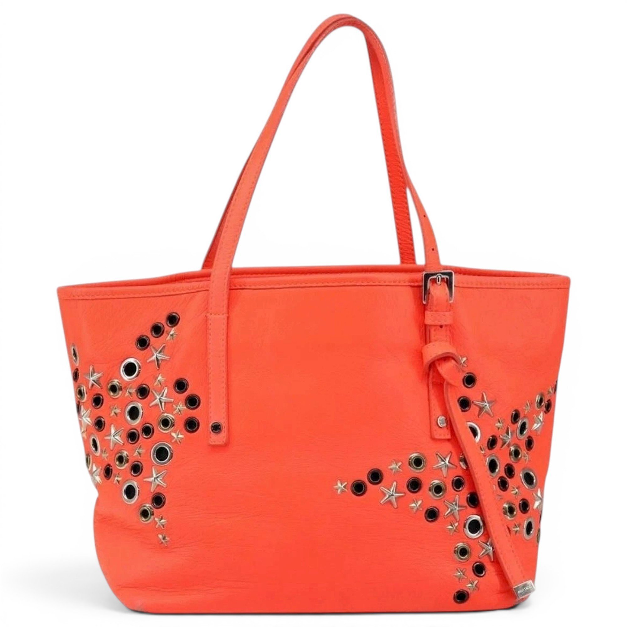 Leather tote