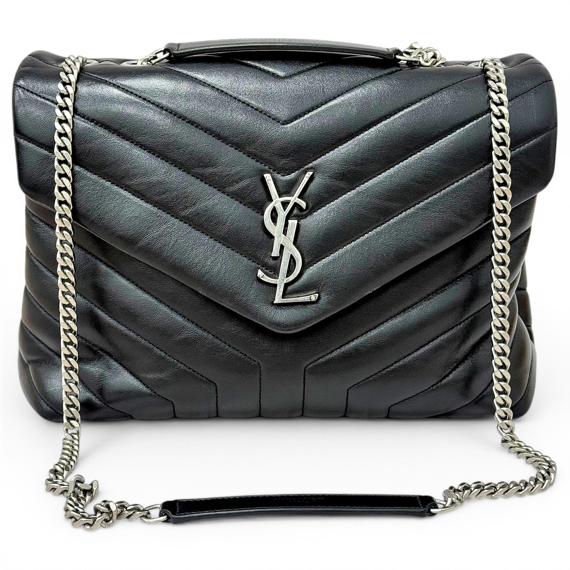 Loulou leather handbag