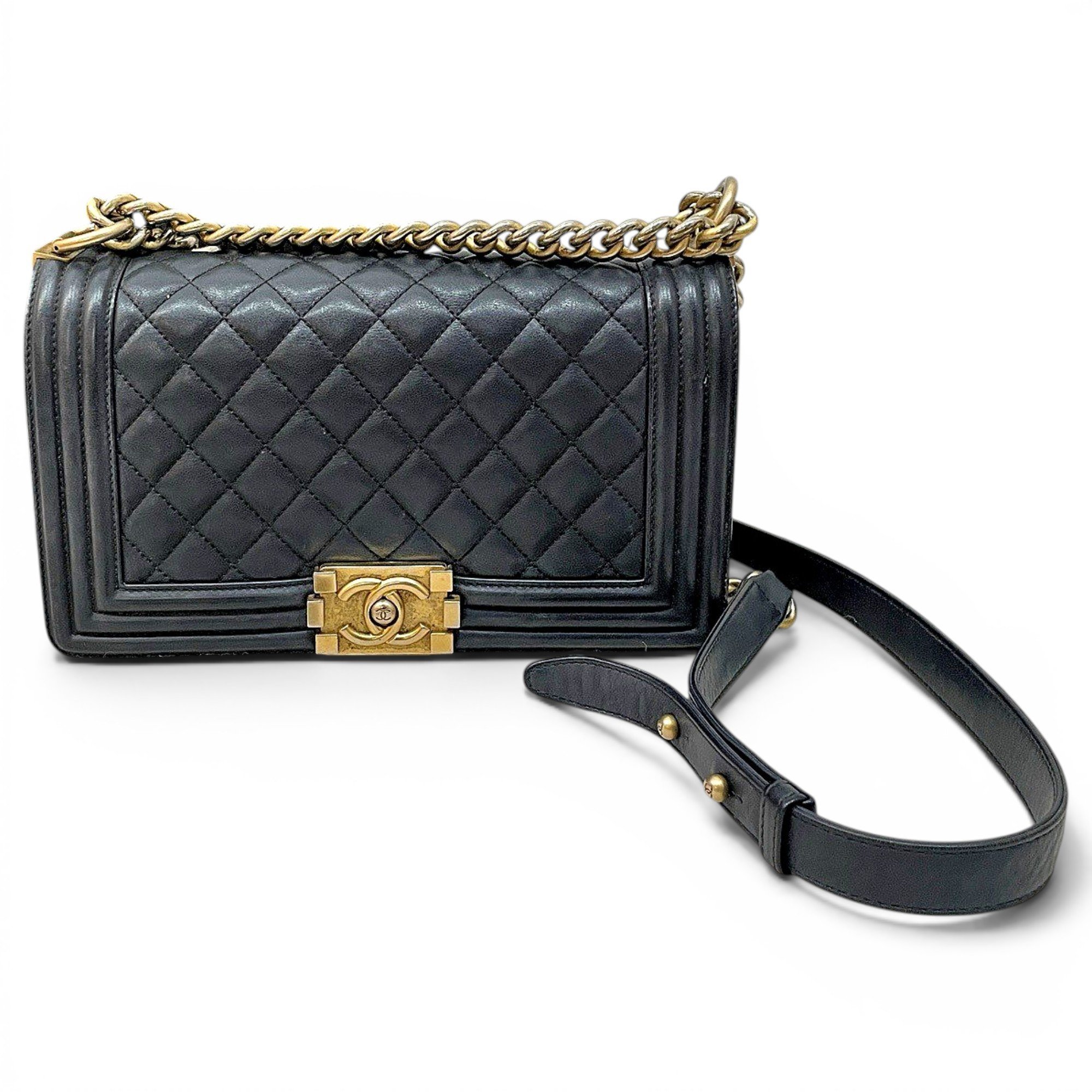 Boy leather handbag