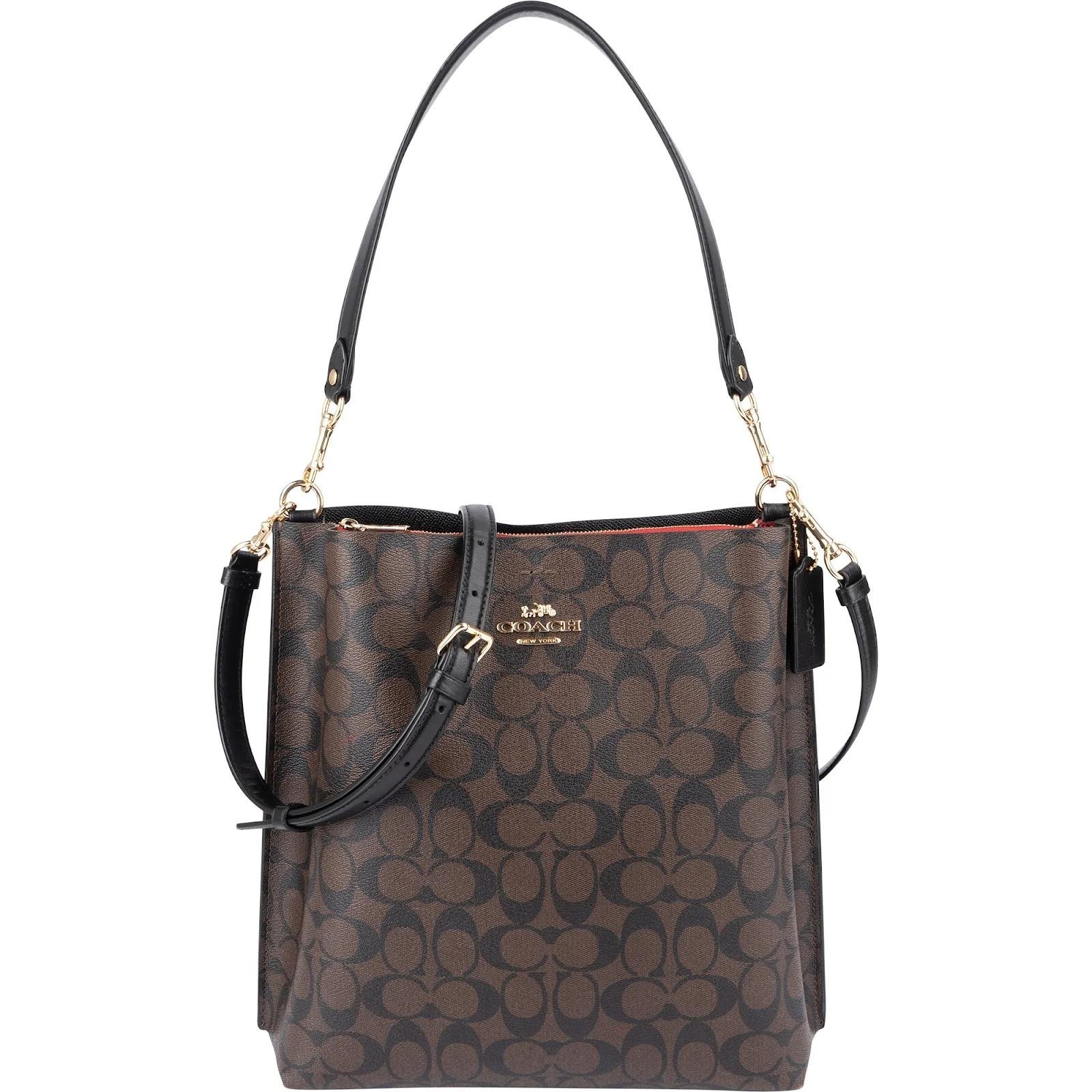 Signature Sufflette leather crossbody bag