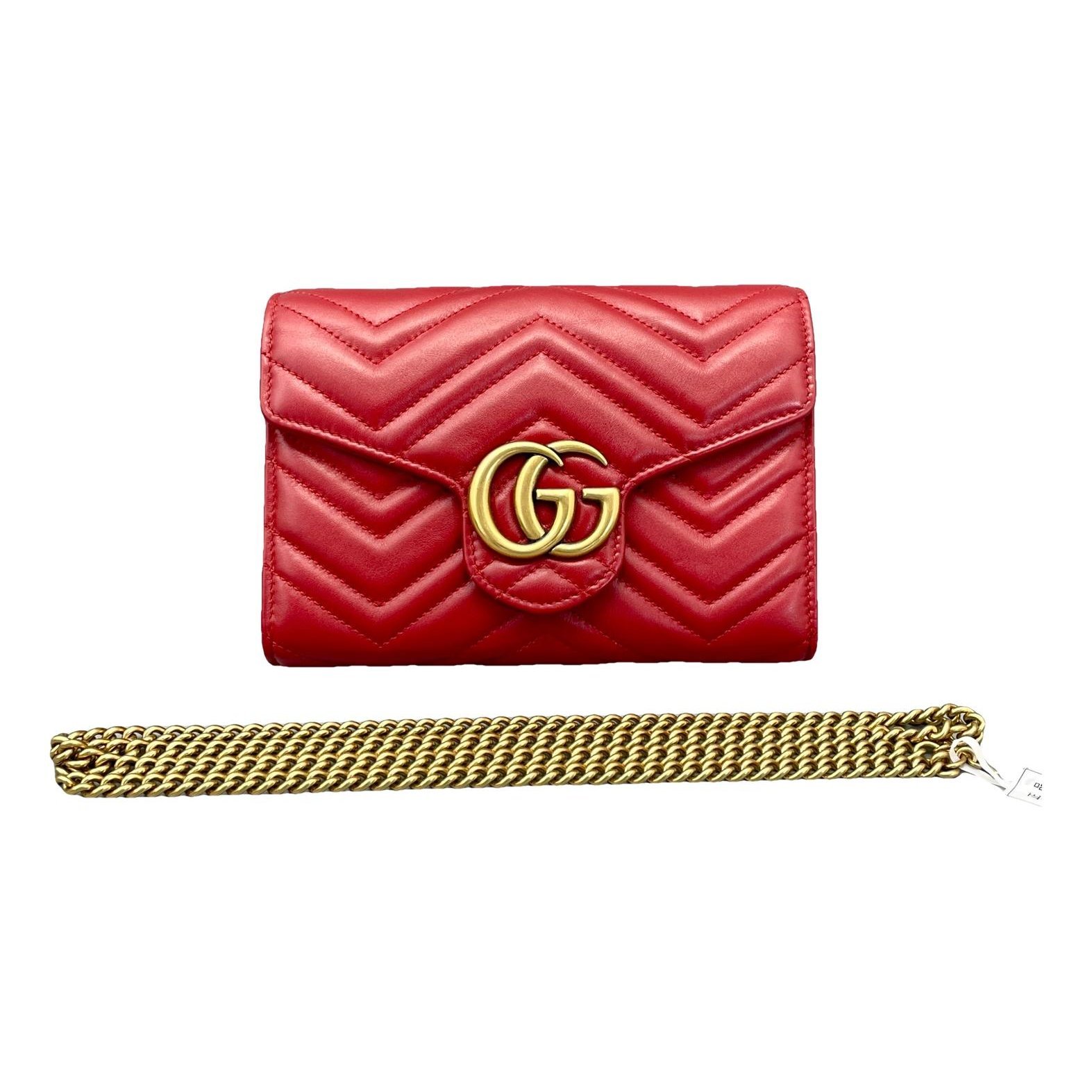 GG Marmont Chain leather handbag