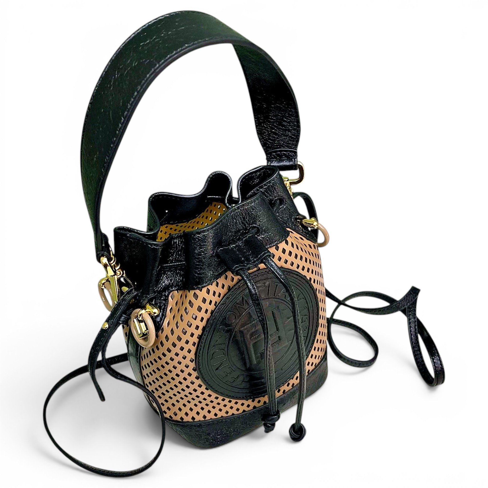 Mon Trésor leather crossbody bag