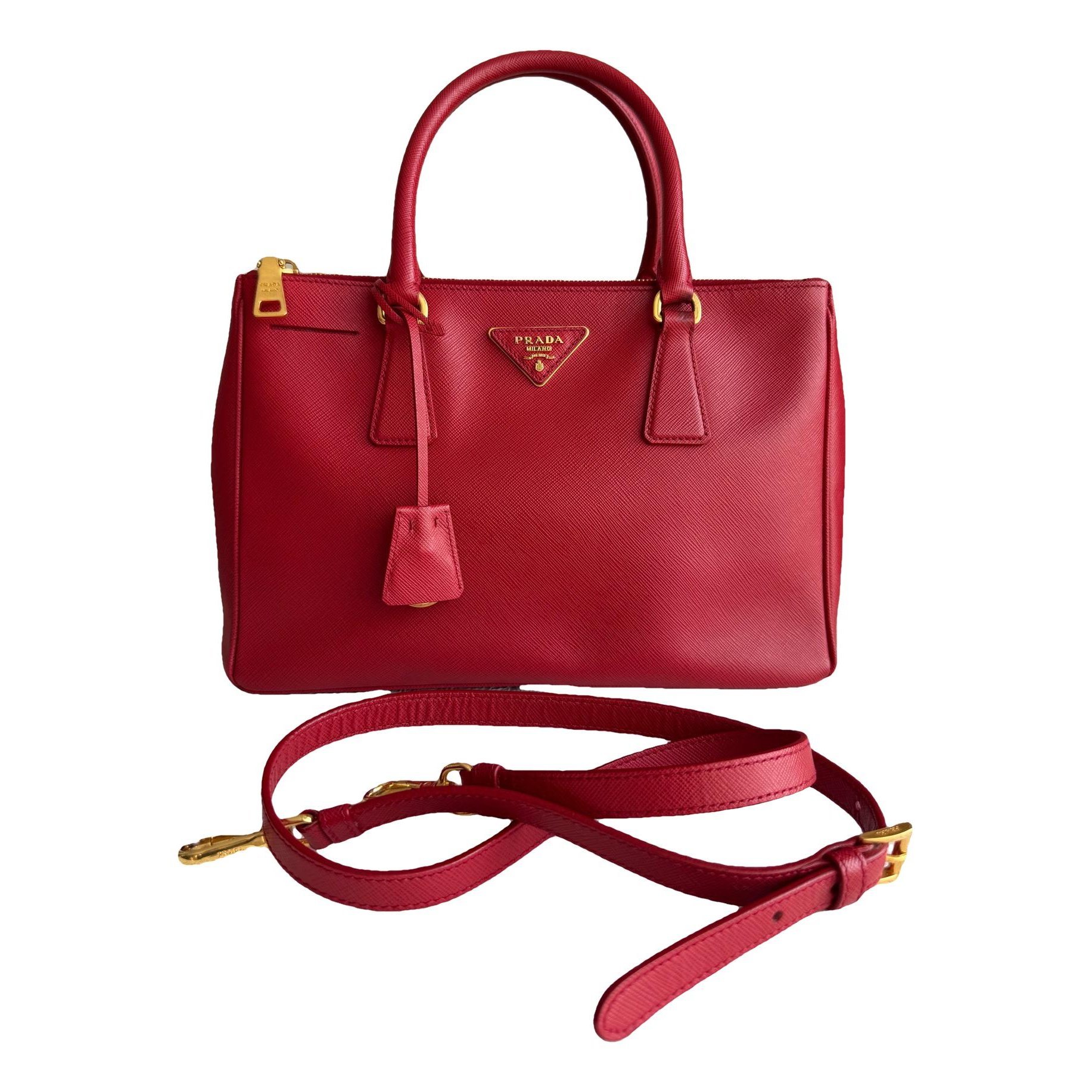 Galleria leather handbag