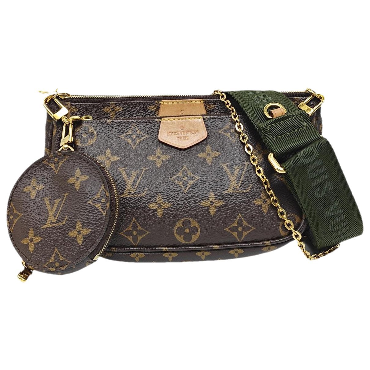 Maxi Multi Pochette Accessoires leather crossbody bag