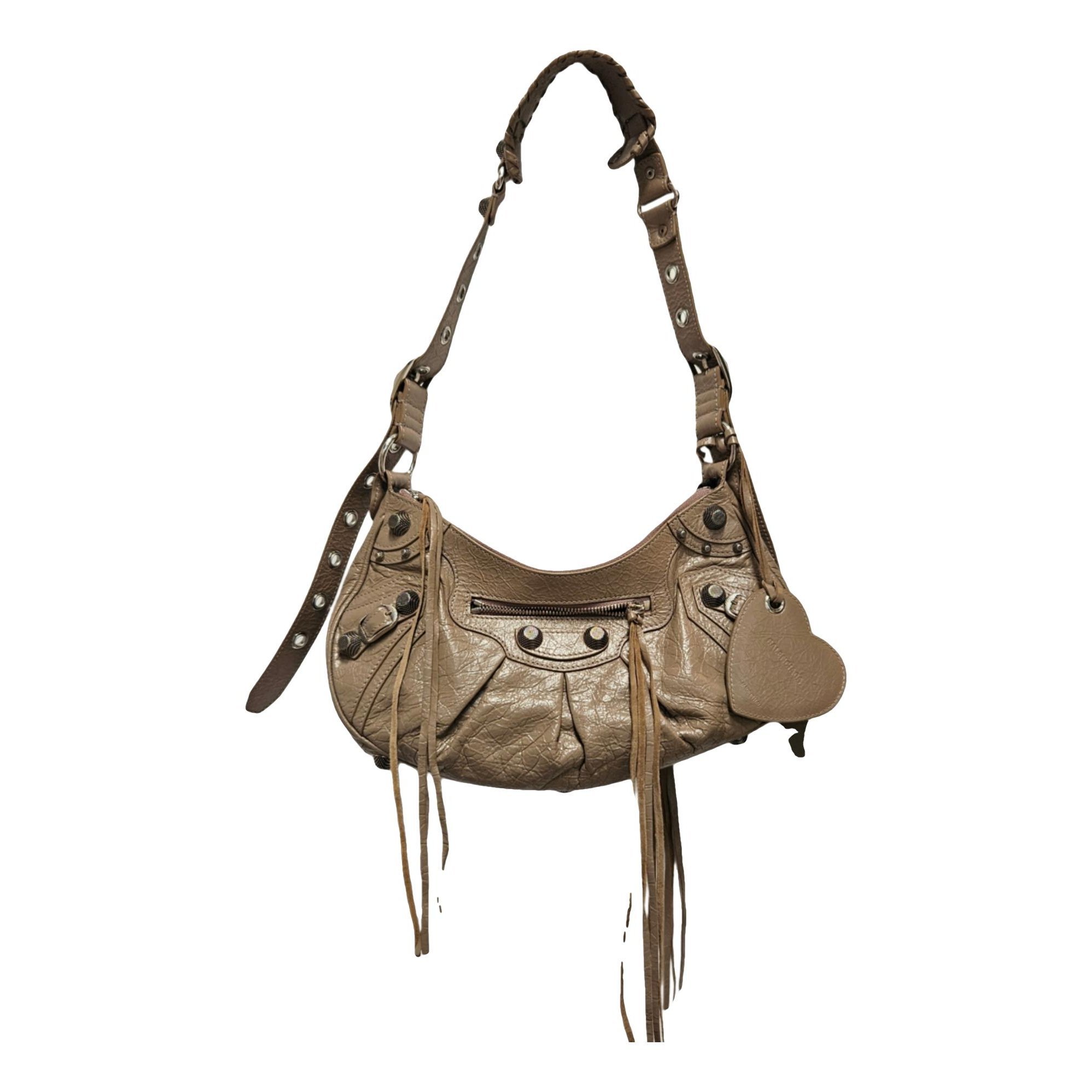 Le Cagole leather handbag