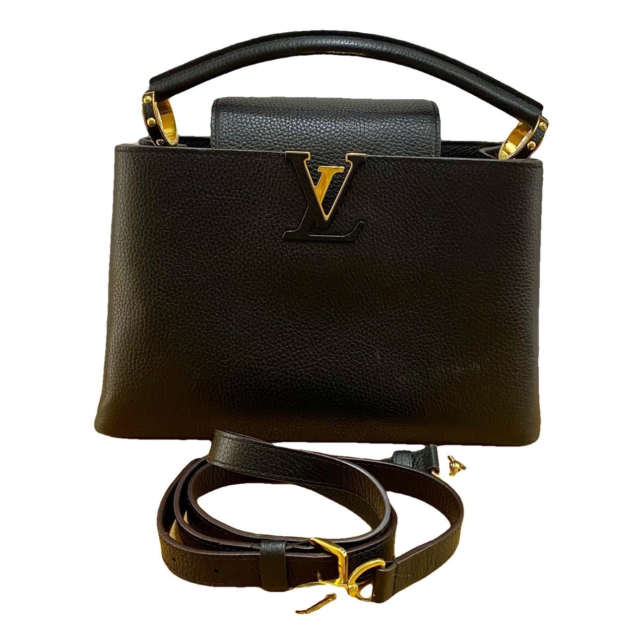 Capucines leather handbag