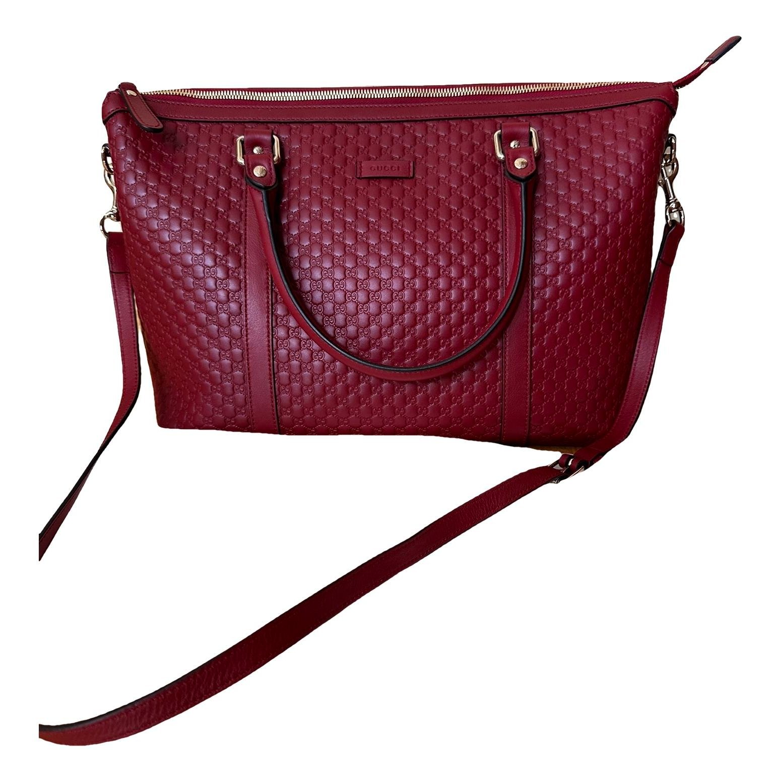 Leather handbag