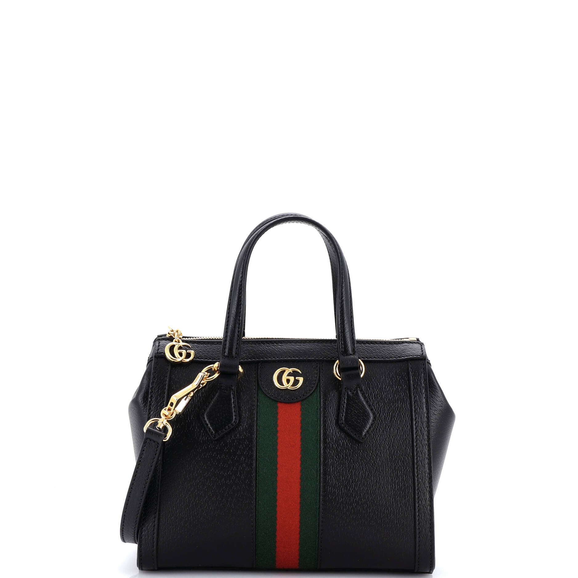 Ophidia Top Handle Tote Leather Small